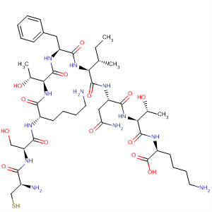 L-Lysine,L-cysteinyl-L-seryl-L-lysyl-L-threonyl-L-phenylalanyl-L-isoleucyl-L-asparaginyl-L-threonyl-