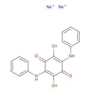 2,5-Cyclohexadiene-1,4-dione, 2,5-dimercapto-3,6-bis(phenylamino)-,disodium salt