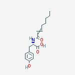 L-Tyrosine, N-(1-oxooctenyl)-