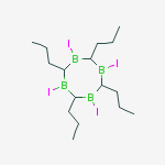 1,3,5,7-Tetraborocane, 1,3,5,7-tetraiodo-2,4,6,8-tetrapropyl-