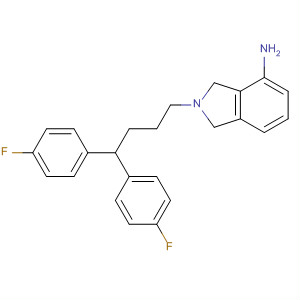 1H-Isoindol-4-amine, 2-[4,4-bis(4-fluorophenyl)butyl]-2,3-dihydro-