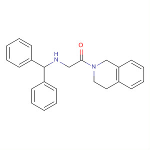 Isoquinoline, 2-[[(diphenylmethyl)amino]acetyl]-1,2,3,4-tetrahydro-