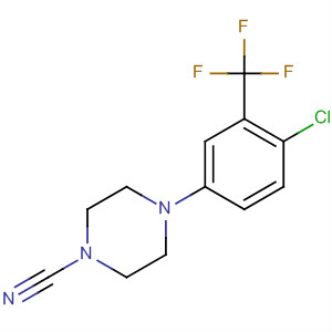 Piperazine, 1-[4-chloro-3-(trifluoromethyl)phenyl]-4-cyano-