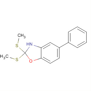Benzoxazole, 2,3-dihydro-2,2-bis(methylthio)-5-phenyl-