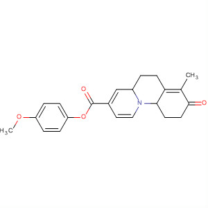 1H-Benzo[c]quinolizine-8-carboxylic acid,2,3,5,6-tetrahydro-4-methyl-3-oxo-, 4-methoxyphenyl ester