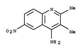 4-Quinolinamine,2,3-dimethyl-6-nitro-