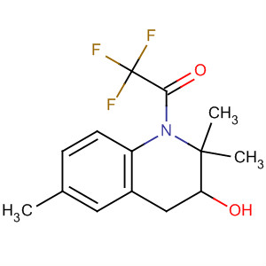 3-Quinolinol, 1,2,3,4-tetrahydro-2,2,6-trimethyl-1-(trifluoroacetyl)-