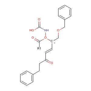 Carbamic acid, [(2E)-4-oxo-1-[(phenylmethoxy)methyl]-2-pentenyl]-,phenylmethyl ester