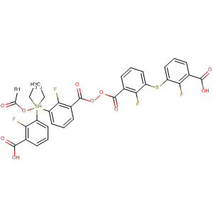 Benzoic acid, 4,4'-dithiobis[2-fluoro-, diethyl ester