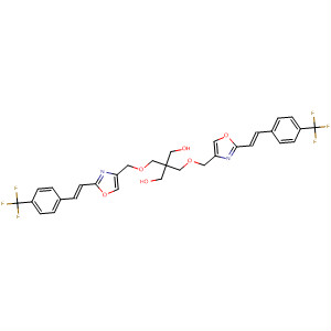 1,3-Propanediol,2,2-bis[[[2-[(1E)-2-[4-(trifluoromethyl)phenyl]ethenyl]-4-oxazolyl]methoxy]methyl]-