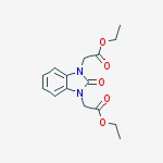 Ethyl 2-[3-(2-ethoxy-2-oxoethyl)-2-oxobenzimidazol-1-yl]acetate