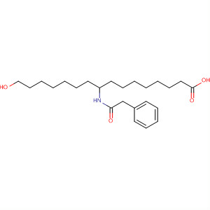Hexadecanoic acid, 16-hydroxy-9-[(phenylacetyl)amino]-