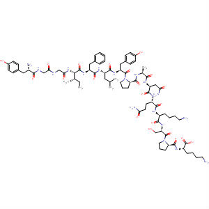 L-Lysine,L-tyrosylglycylglycyl-L-isoleucyl-L-phenylalanyl-L-leucyl-L-tyrosyl-L-prolyl-L-alanyl-L-asparaginyl-L-glutaminyl-L-lysyl-L-seryl-L-prolyl-