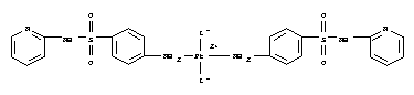 diiodoplatinum(2+) bis{[4-(pyridin-2-ylsulfamoyl)phenyl]azanide}