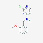 2-chloro-N-[(2-methoxyphenyl)methyl]-4-Pyrimidinamine