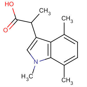 1H-Indole-3-propanoic acid, 1,4,7-trimethyl-