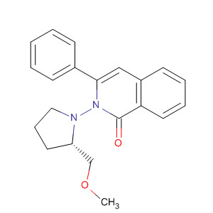 1(2H)-Isoquinolinone,3,4-dihydro-2-[(2S)-2-(methoxymethyl)-1-pyrrolidinyl]-3-phenyl-, (3R)-