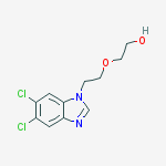 2-[2-(5,6-dichloro-1H-benzimidazol-1-yl)ethoxy]ethanol