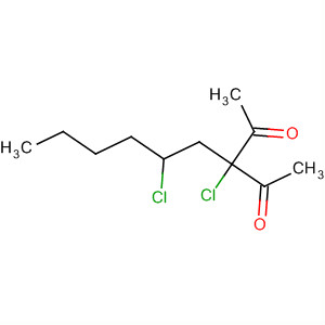 2,4-Pentanedione, 3-chloro-3-(2-chlorohexyl)-