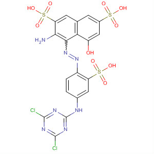 2,7-Naphthalenedisulfonic acid,3-amino-4-[[4-[(4,6-dichloro-1,3,5-triazin-2-yl)amino]-2-sulfophenyl]azo]-5-hydroxy-