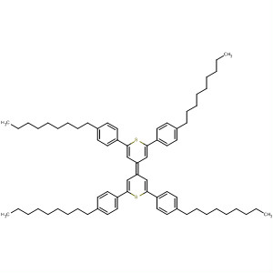 4H-Thiopyran,4-[2,6-bis(4-nonylphenyl)-4H-thiopyran-4-ylidene]-2,6-bis(4-nonylphenyl)-