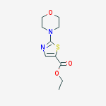 5-Thiazolecarboxylic acid, 2-(4-morpholinyl)-, ethyl ester
