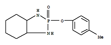 2-(4-methylphenoxy)octahydro-1H-1,3,2-benzodiazaphosphole 2-oxide