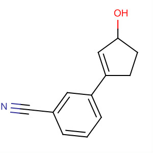 Benzonitrile, 3-(3-hydroxy-1-cyclopenten-1-yl)-