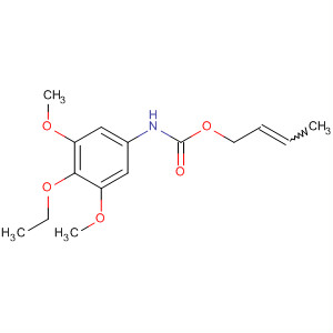 Carbamic acid, (4-ethoxy-3,5-dimethoxyphenyl)-, 2-butenyl ester