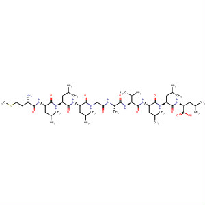 L-Leucine,L-methionyl-L-leucyl-L-leucyl-L-leucylglycyl-L-alanyl-L-valyl-L-leucyl-L-leucyl-