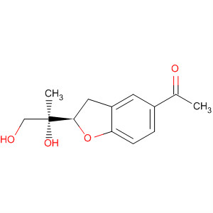 Ethanone,1-[(2R)-2-[(1S)-1,2-dihydroxy-1-methylethyl]-2,3-dihydro-5-benzofuranyl]-