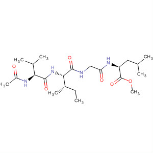 L-Leucine, N-[N-[N-(N-acetyl-L-valyl)-L-isoleucyl]glycyl]-, methyl ester