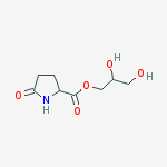 2,3-dihydroxypropyl 5-oxo-DL-prolinate