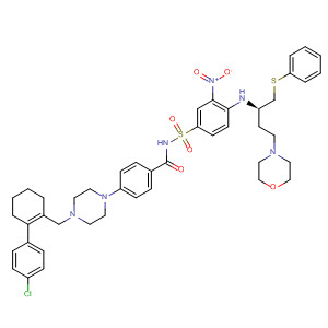 Benzamide,4-[4-[[2-(4-chlorophenyl)-1-cyclohexen-1-yl]methyl]-1-piperazinyl]-N-[[4-[[(1R)-3-(4-morpholinyl)-1-[(phenylthio)methyl]propyl]amino]-3-nitrophenyl]sulfonyl]-