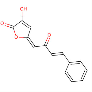 2(5H)-Furanone, 3-hydroxy-5-[(3E)-2-oxo-4-phenyl-3-butenylidene]-,(5E)-