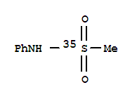 Methanesulfonamide-35S,N-phenyl- (9CI)