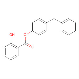 Benzoic acid, 2-hydroxy-, 4-(phenylmethyl)phenyl ester