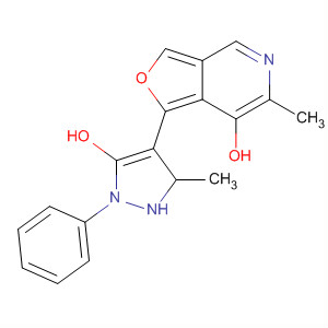 Furo[3,4-c]pyridin-7-ol,1,3-dihydro-1-(5-hydroxy-3-methyl-1-phenyl-1H-pyrazol-4-yl)-6-methyl-