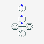 1-(Pyridin-4-yl)-4-tritylpiperazine