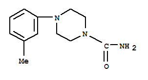 4-(3-methylphenyl)piperazine-1-carboxamide