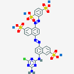 tetrasodium 2-[[4-[[4-[(4-amino-6-chloro-1,3,5-triazin-2-yl)amino]-6-sulphonato-1-naphthyl]azo]-7-sulphonato-1-naphthyl]azo]benzene-1,4-disulphonate