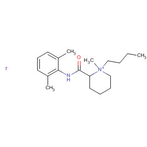 Piperidinium, 1-butyl-2-[[(2,6-dimethylphenyl)amino]carbonyl]-1-methyl-,iodide