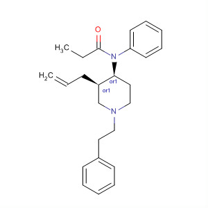 Propanamide,N-phenyl-N-[(3R,4S)-1-(2-phenylethyl)-3-(2-propenyl)-4-piperidinyl]-,rel-