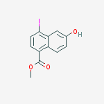 methyl 6-hydroxy-4-iodo-1-naphthoate