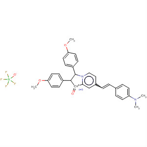 1H-Indolizinium,7-[2-[4-(dimethylamino)phenyl]ethenyl]-2,3-bis(4-methoxyphenyl)-1-oxo-, tetrafluoroborate(1-)