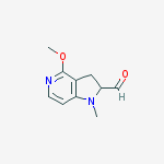 4-METHOXY-1-METHYL-2,3-DIHYDRO-1H-PYRROLO[3,2-C]PYRIDINE-2-CARBALDEHYDE