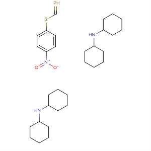 Phosphorothioic acid, O-(4-nitrophenyl) ester, compd. withN-cyclohexylcyclohexanamine (1:2)