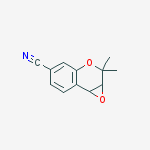 2,2-Dimethyl-2,7b-dihydro-1aH-oxireno[2,3-c]chromene-5-carbonitrile