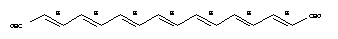 (2E,4E,6E,8E,10E,12E,14E)-2,4,6,8,10,12,14-Hexadecaheptenedial