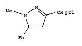3-(CHLOROMETHYL)-1-METHYL-5-PHENYL-1H-PYRAZOLE